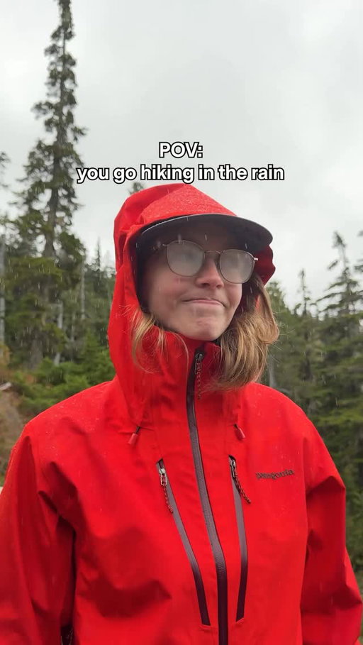 Taking forest bathing to a whole other level. Grab your gaiters, slide on your shell, and put in your contacts... it’s rainy hiking season.