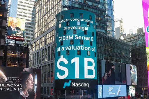 @nasdaq recognition of Eve Legal’s $103M Series B at a $1B valuation marks an important step in our journey.

Our progress comes from one clear goal: applying advanced legal reasoning AI to the real work of plaintiff firms.

We’re grateful to our customers, investors, and the teams who continue to build what’s next. 🚀