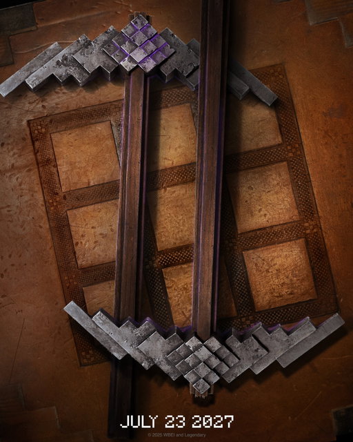 Building terrain. See you in theaters July 23 2027. #Minecraft