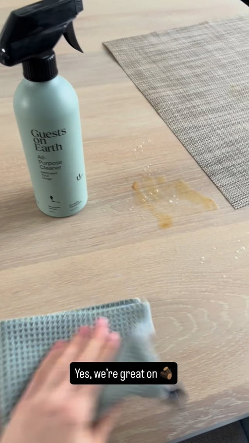 You won’t have to knock on wood, our nontoxic All-Purpose Cleaner is great at taking care of and cleaning your wood 🪵 

#cleaning #nontoxic #wood