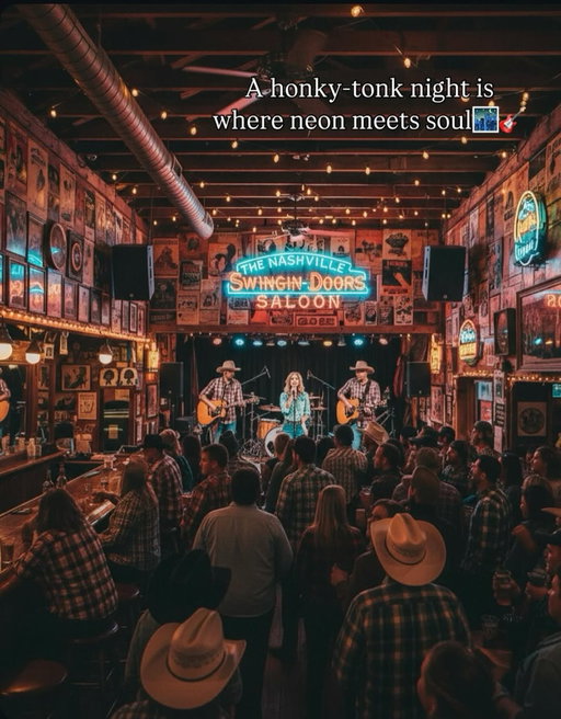 🎶 Honky-Tonk Nights Done Right in Nashville 🌃🎸

💡 If you’re chasing neon lights, live country music, and the kind of energy only Broadway can deliver — these honky-tonks are the real deal.

🍻 Tootsie’s Orchid Lounge
An iconic purple landmark where legends like Willie Nelson and Patsy Cline once played.

🎹 Honky Tonk Central
Three stories of nonstop live music — each floor has its own band and vibe.

🤠 Robert’s Western World
Classic country charm, fried bologna sandwiches, and a honky-tonk atmosphere frozen in time.

🎤 The Stage on Broadway
A massive dance floor and rooftop views, perfect for big nights out.

🌟 Layla’s Honky Tonk
Smaller and more authentic, with some of the best live local talent.

👉 Which honky-tonk is first on your Nashville list? Tag your crew below! 🎶👇

📍 Nashville, Tennessee, USA