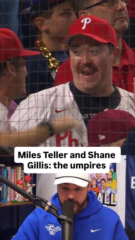If acting and comedy don’t work out for these guys, the umpiring profession is waiting for them 

#phillies #sports #dodgers #milesteller #shanegillis #comedy