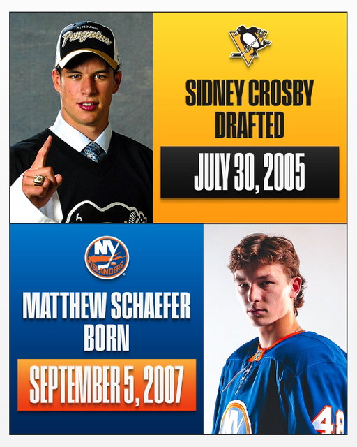 Man, we're getting old... 👀 

Two first overall picks taken 20 years apart will face off tonight! #NHLFaceOff
