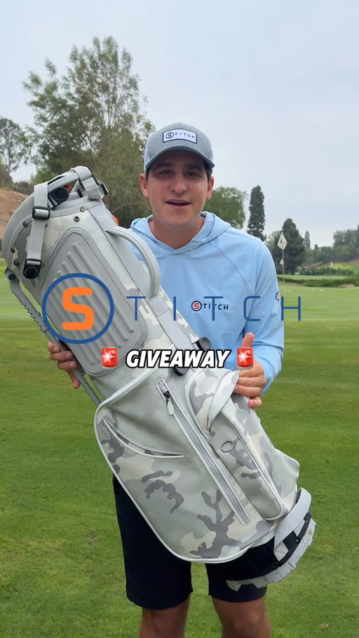 Who needs a new bag??🚨👀 

Make sure you’re following @shortgameking & @stitchgolf and share this with as many friends 🤝 

Will announce winner via my story! 

.
.
.

#golfbag #stitchgolf #stitchteam #dressyourgame