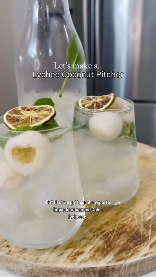 There’s just something about serving summer cocktails in these stunning Schott Zwiesel® glasses from @colessupermarkets ✨ 

Perfect for entertaining, and perfect for this Lychee Coconut Spritz — made in the carafe for easy batch cocktails 🍸

Recipe/ingredients: (serves 4 -5 glasses)
120ml (4oz) Lychee Syrup
½ cup Malibu Coconut Rum available at @liquorlandau
Fresh Mint Sprigs
Whole Lychees
120ml (4oz) Lime/Lemon Juice
Top with Sparkling Soda
Garnish with whole lychees & mint sprigs
Stay tuned — I’ve got some amazing summer cocktails coming! Can’t wait to show you more of what you can do with this European Glassware range😍

@colessupermarkets
@liquorlandau
#Ad

Earn credits until 6/1/26 & redeem by 13/1/26 (excludes Liquorland, Liquorland Online & Coles app). Exclusions & T&Cs apply, excludes liquor purchases in WA North & NT.
Schott Zwiesel®