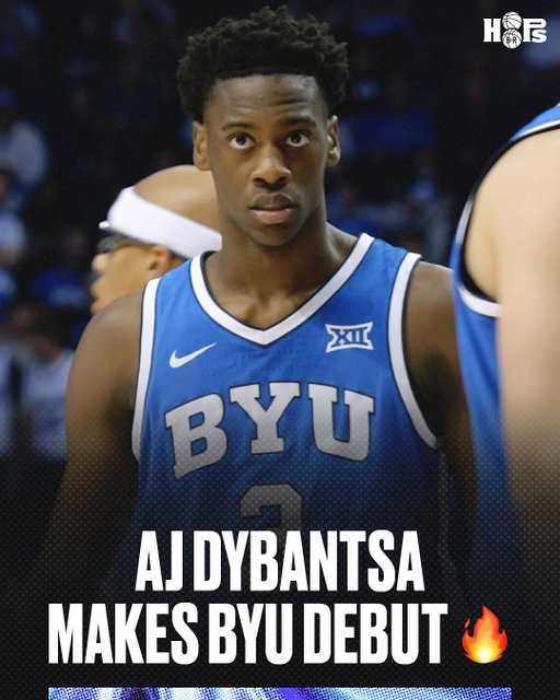 AJ Dybantsa’s freshman season at BYU is underway 👀👀