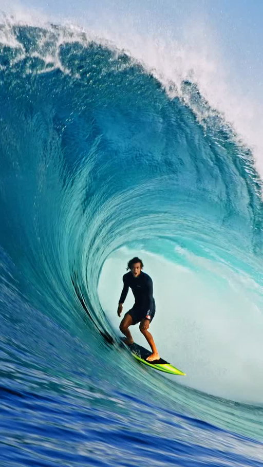 What does it really feel like to get barrelled? In “Double Barrel”, Swatch Proteam athlete @noahbeschen takes you inside the wave, where seconds stretch into eternity. Captured in breathtaking detail like never before. #SwatchProteam #SwatchLovesSports