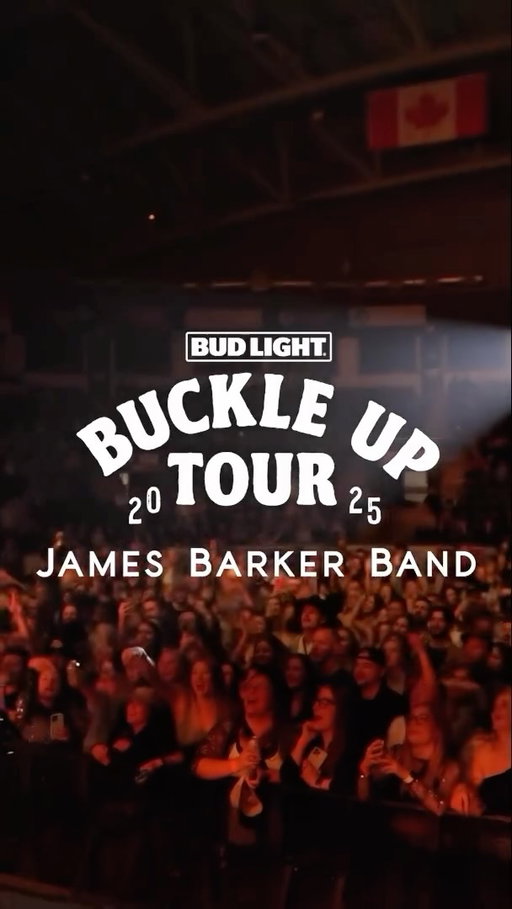 It’s go time🎶🍻The Bud Light Buckle Up Tour with @JamesBarkerBand is officially on the road. Drop a comment if we’ll see you there!⁣
⁣
Tickets on sale now: https://www.jamesbarkerband.com/#tour