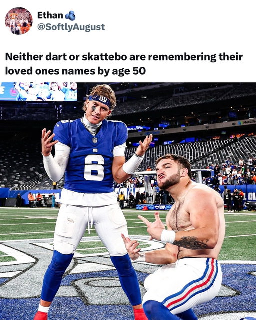 Enjoy Jaxson Dart and Cam Skattebo while we've got them because they might not last long 😂💀