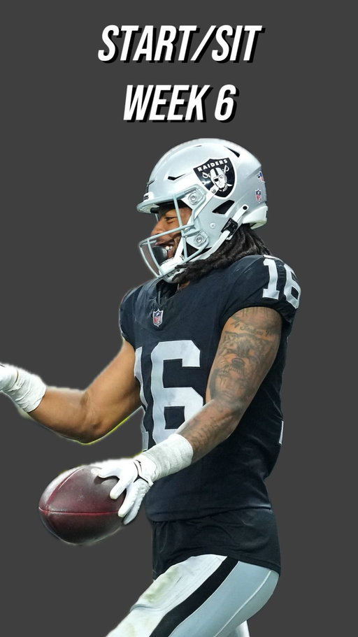 Are you starting these players in week 6? #fantasyfootball #nflfootball #fantasyfootballadvice #nflfantasy #raiderswalterpicks #fantasyfootballtips #nflfantasyfootball #startsit