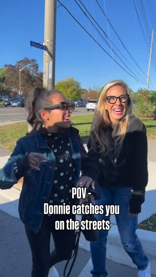 Just a casual drive-by from @donniewahlberg ... who decided to roll down the window and film us two crazy koooooks 😂 ROLLS REVERSED!!

🤳 - Donnie 

Oh and it still stands. We want a Live with Donnie - Part 2. Obviously when you have time…which may be never 🫣🧡

#donniewahlberg #bhs #ddub #nkotb #bffs #donnie #wahlberg #paparazzi #chairchatter #bostonblue #toronto #thesix #film #media #fyp