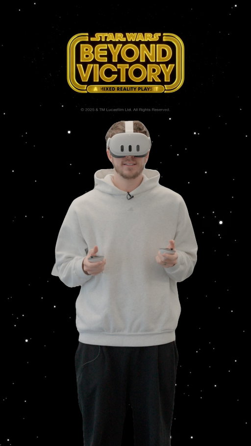 This is podracing... Star Wars: Beyond Victory - A Mixed Reality Playset is now available exclusively on Meta Quest 3 and 3S! #StarWarsBeyondVictory, #MetaQuestPartner @MetaQuest, @starwars and @ilmvfx
