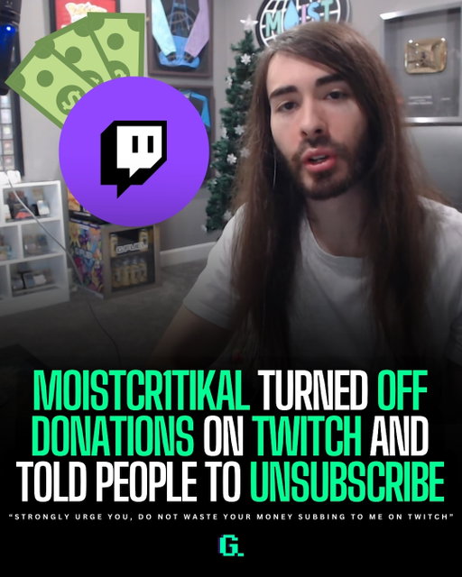 In a stream he said, "Don’t donate to a goofball like me, donate to a charitable cause"
-
#gaming #gnews #twitch