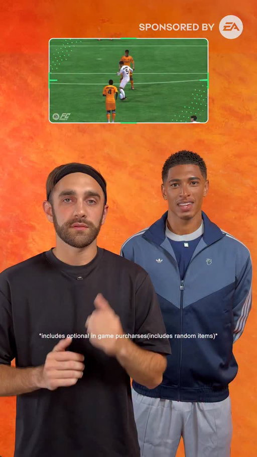 I taught @judebellingham Latin American slang, ahora habla como un crack! 🇻🇪🔥

Check out his #FCMobile Anniversary Item in-game NOW 🎉

#ad #SponsoredByEA