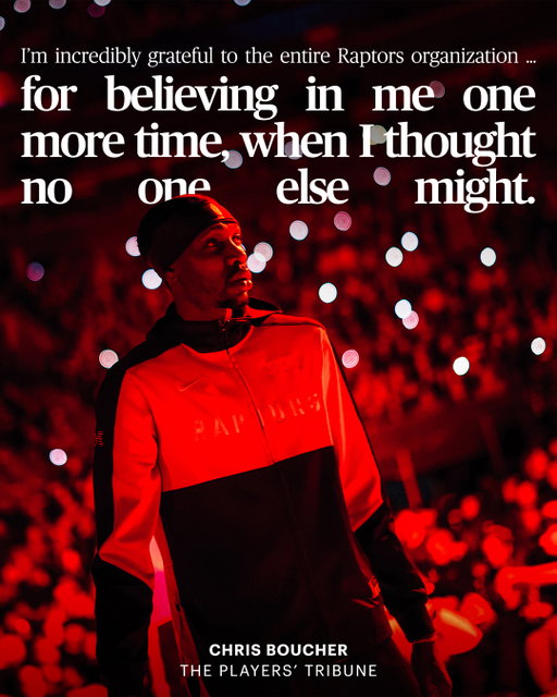 Ahead of his return to Toronto, @slimmduck has a message for the @raptors. ❤️: “To be able to win a title in Toronto, and then to be fortunate enough to play for seven amazing seasons in Canada is something that’s very meaningful to me. I think that’s where I finally got my Disney ending lol. It also wasn’t easy, though — I started as a Summer League invite (and got DNPs my first two games of Summer League), worked my way to a training camp invite, from there got a two-way deal, was the first ever G League MVP and Defensive Player of the year in the same season, and then FINALLY signed my first standard NBA deal. And just kept working, working, working.

I’m incredibly grateful to the entire Raptors organization for giving me that chance — for believing in me one more time, when I thought no one else might. From Masai and Bobby, to the staff, coaches, trainers, security guards, ushers, EVERYONE in the organization. They treated me like one of their own and embraced me. That’s special, and something I’ll always be incredibly grateful for.

It hasn’t been easy for me since I came over from St. Lucia, but I love Canada so much. The people of this country have always shown me love and support, and I would not be the person that I am today if it wasn’t for all different people from all over Canada supporting me over the years.

One of the things that I love most about Canadians is that... I don’t know what it is, but lots of them ... they are just naturally ... optimistic. They can always see the positive side of things. They believe that, no matter how bad things may seem at any one moment, something good is bound to be right around the corner. It has to be. They roll with the punches.

That’s dope!

I definitely feel like that perspective is a huge part of who I am, and made it so I kept pushing forward despite all the uncertainty and instability that were such a big part of my life when I was younger. Since I was little, I have always been grateful for anything at all that I had. Even when I had almost nothing. I never stopped smiling. Never stopped believing that things would turn around for me. Not once.” #WeTheNorth (Link in bio)