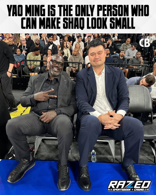 7’6” Yao Ming is the only person who can make 7’1” Shaquille O’Neal look small! 😳

The two legends met up at the 2025 NBA China game!
