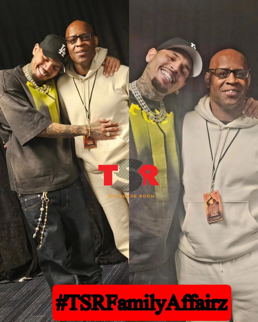 #TSRFamilyAffairz: Aww! #ChrisBrown is all smiles with his dad #ClintonBrown after his show in D.C. ❤️✍🏾#TSRStaffAS