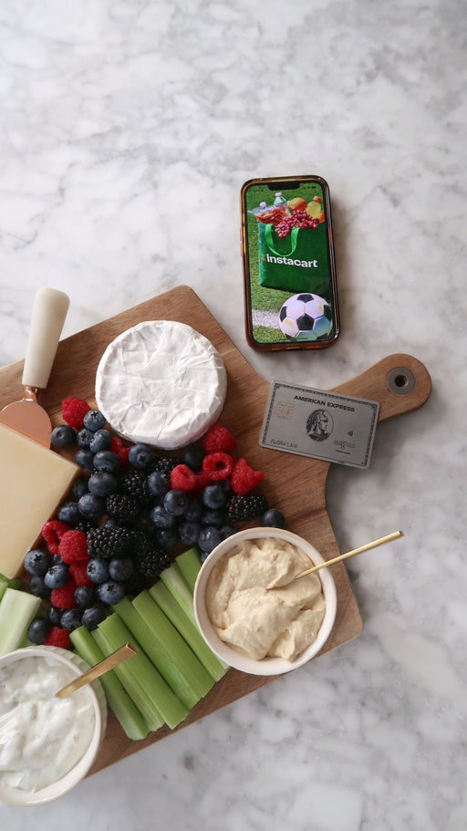#Ad There’s nothing better than quality time in with the girls, so I decided to invite them over and make a spread! To make things easier, I ordered everything I need through @Instacart using my Member extras benefit #withAmex. As an @AmexCanada Platinum Cardmember, I can earn up to $240 in statement credits and enjoy the convenience of groceries and more with Instacart (one of my favourite perks!), check out the link in my bio to learn more. T&Cs Apply.