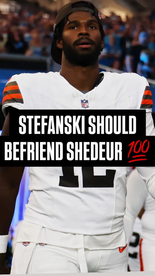 Stefanski should befriend Shedeur if he wants to keep his job 📝