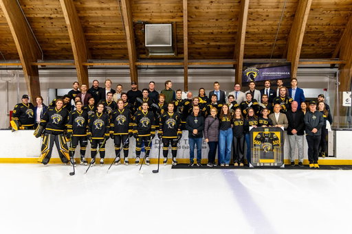 Tonight marks the 500th game behind the bench for Warriors Head Coach Brian Bourque 🙌

Brian was named Head Coach of Waterloo’s men’s hockey program over 20 years ago, in August of 2005. Since then, he continues to add to an already storied legacy.

In both 2007 and 2010, Brian was named the OUA coach of the year. In 2013, he led the Warriors to an OUA West title, their first appearance in the Queen’s Cup since 1996, and a trip to the University Cup national championship tournament. 

Brian became the winningest coach in program history in 2018, with a total of 252 career wins to date! 

But his on-ice accomplishments are only part of Brian’s legacy. Under Brian’s watch, the team academic average has skyrocketed over 10 percentage points, and hundreds of Warriors have earned academic All-Canadian honours over the past two decades.

🔗 Read more at gowarriorsgo.ca 

📸: @tiannamedia 

#GoBlackGoGold