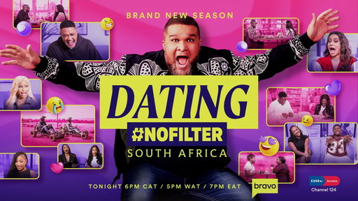 Dating #NoFilter South Africa is back tonight with Season 2 🚨

More daters, more comedians, and more outrageous moments on @bravotv_africa each Saturday night at 6PM CAT @DStvza Channel 124.

#NBCUFormats #DatingNoFilter #DatingNoFilterSA #NBCUniversal