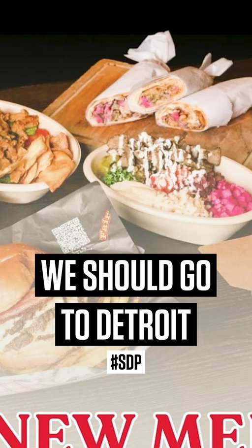 NSFW: The boys get all hot and bothered over Detroit's new arena menu. 🍔🫦

#SDP #RedWings #NHL