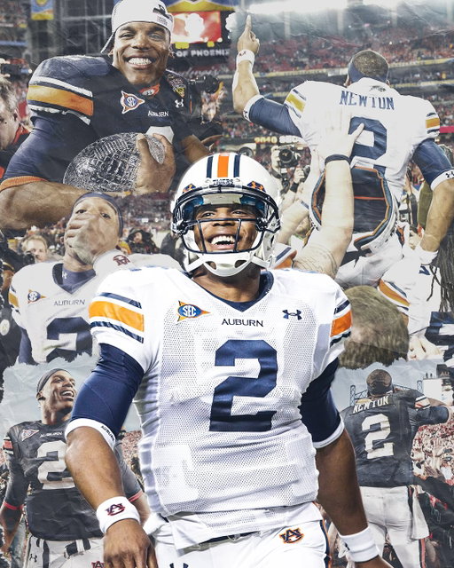 Today, Auburn retires Cam Newton’s No. 2.

LEGEND 🐐

(🎥 @auburnfootball)