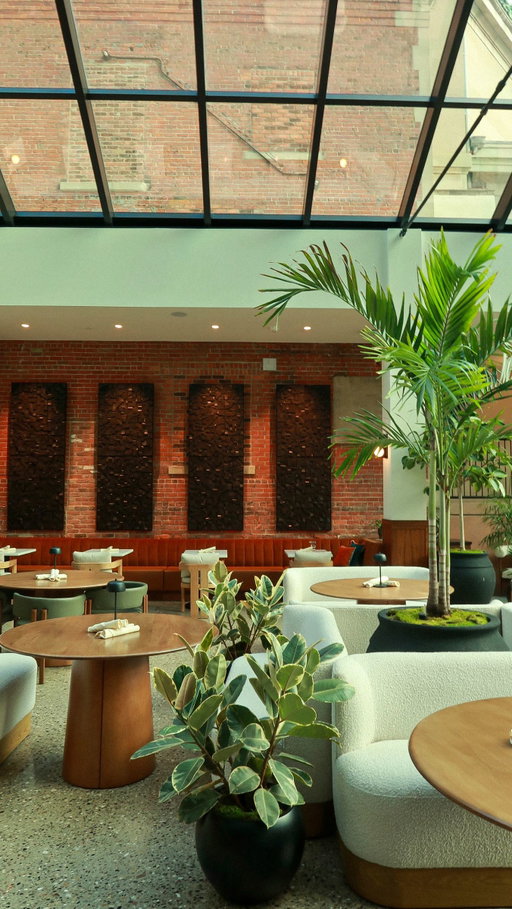Cute new spot in Detroit - @TheConservatoryDetroit ✨ located inside of the @ACHotelDetroit they offer delicious Spanish tapas + tasty drinks! 

•

#Detroit #Michigan #ThingstodoinDetroit