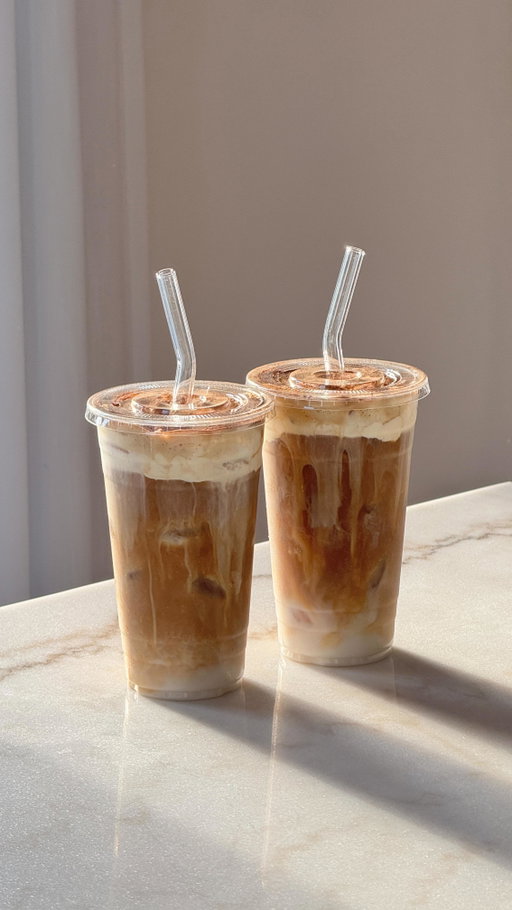 TIRAMISU ICED LATTES ☕️

Recipe:
1. Grab two large cups. 
2. Fill both with ice and 2/3 cup milk.
3. Brew one shot of espresso for each drink. I’m using my go to espresso blend from @donfranciscos which has NEVER failed me. I love that it’s pre-ground and pulls a consistent shot every time.
4. In a separate container, add 2 heaping tbsp marscapone cheese, 4 tbsp heavy whipping cream, 1 tbsp granulated sugar, and a splash of vanilla extract. Whisk until thick and well combined using an electric whisk. Divide evenly between each drink.
5. Top each drink with a light dusting of cacao powder.
6. Grab your bestie and enjoy!!!

#ad #sponsored #coffee #icedcoffee #icedcoffeeaddict #coffeelover #espresso #espressolover