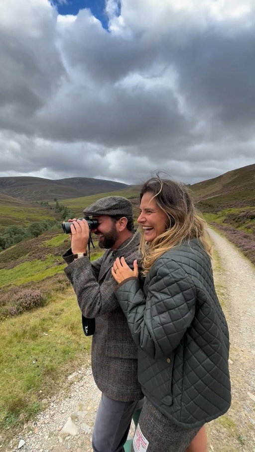 Into the wilds of Scotland — where @landsendeurope meets Harris Tweed.