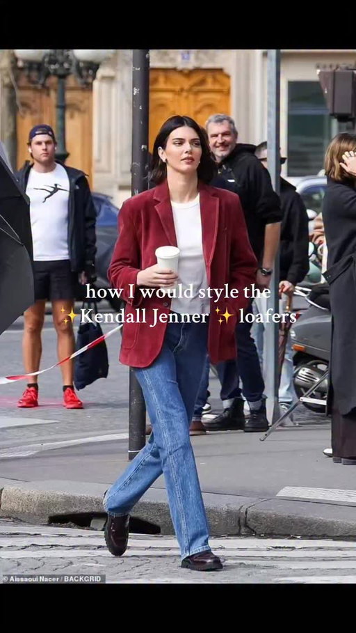 Feeling extra cool knowing I’m obsessed with the same loafers the icon @kendalljenner wears ✨👞. @thursdays Penny Loafers