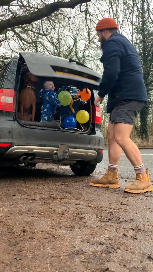Bifday #leicestershire #leicester #woodland #adventure #daddydaycare #giveitsomewelly