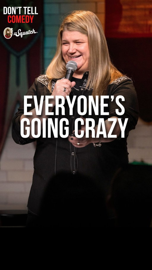 "Everyone’s Going Crazy” 🎤: @brittanythecomedian

Your soap is a joke! Upgrade your personal care with @drsquatch

🎥: @departurefest

#donttellcomedy #standup #comedy #jokes #politics