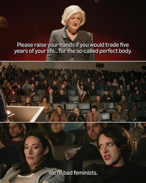 thought this was a safe space

📺: Fleabag