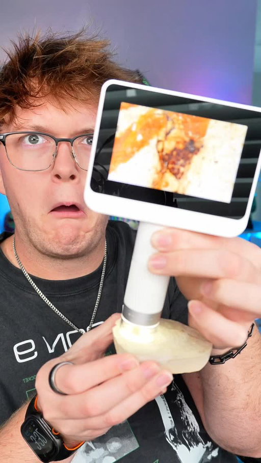 You all said it was fake… so I had to find out for real. 
This one’s for everyone who doubted 👀 

#tech #gadget #viral #reel #fossil #unbelievable #science #trending #weirdtech