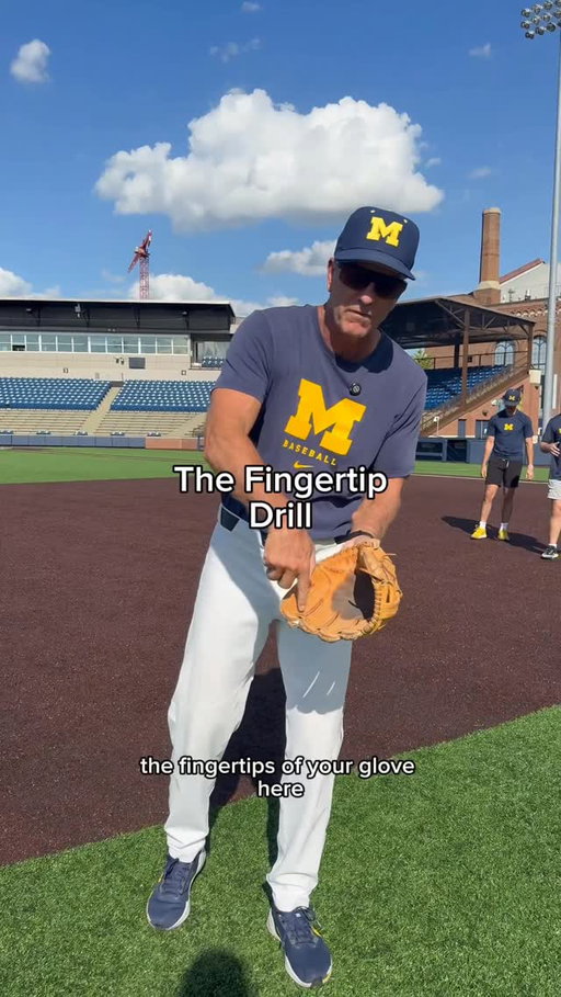 Let’s breakdown the fingertip drill 

#collegebaseball #baseball #michigan #coach #drill