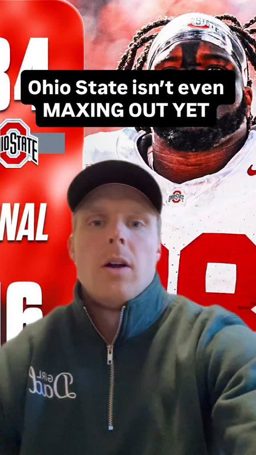 Ohio State isn’t even lifting heavy weight yet and they’re ROLLING teams. Think about what they are when they do eventually max out. Scary hours.