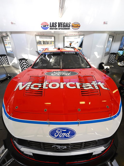 Can you spot the new look on the @woodbrothers21 No. 21 Ford Mustang? 👀