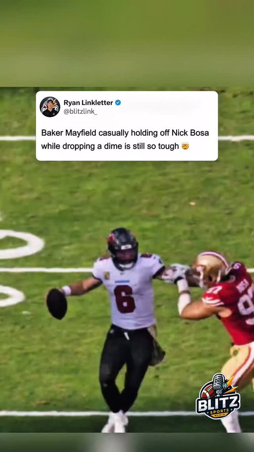Baker Mayfield has the Buccaneers at 4-1 to start the 2025 season and is playing like an MVP 

Is Baker the most underrated player in the NFL? 

#bakermayfield #bucs #nfl