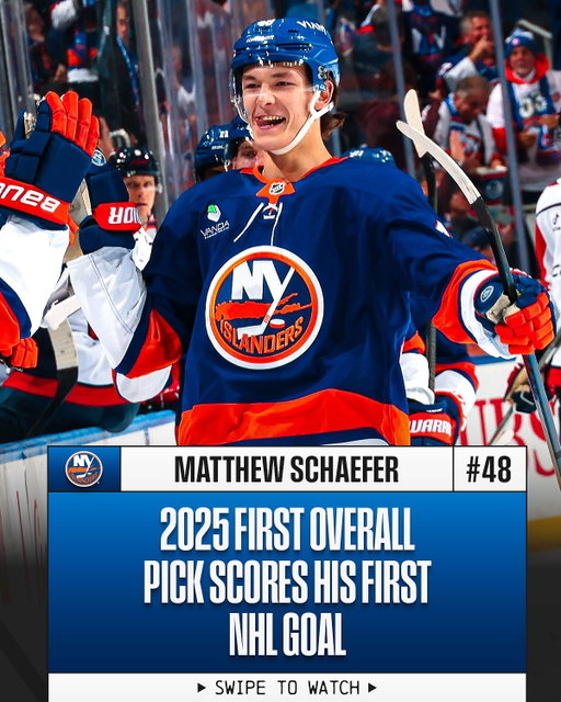 MATTHEW SCHAEFER HAS ARRIVED! 🚨 #NHLFaceOff
