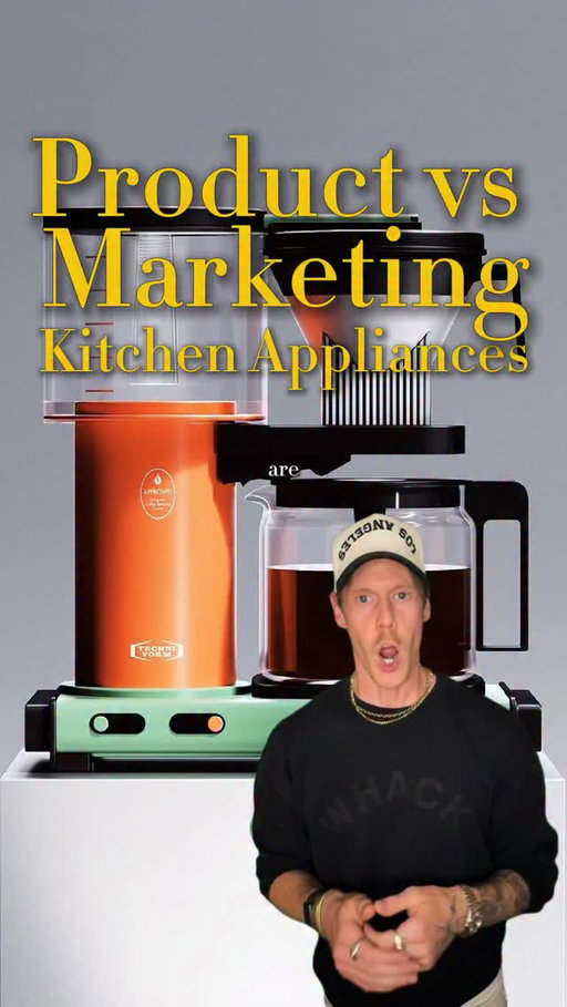 Product vs marketing: Kitchen Appliances

#design #productrecs #kitchenappliances