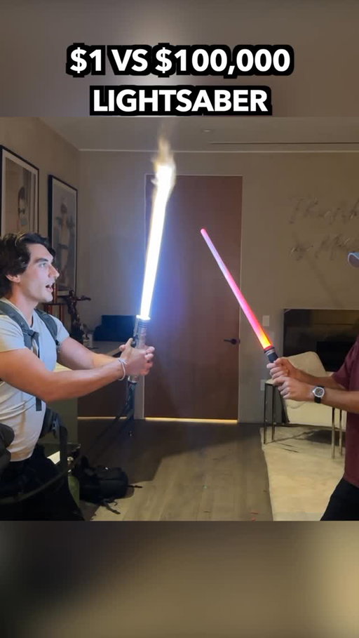 $1 Vs $100,000 Lightsaber!
(saber by Hacksmith)
#engineering #technology #starwars #science #lightsaber