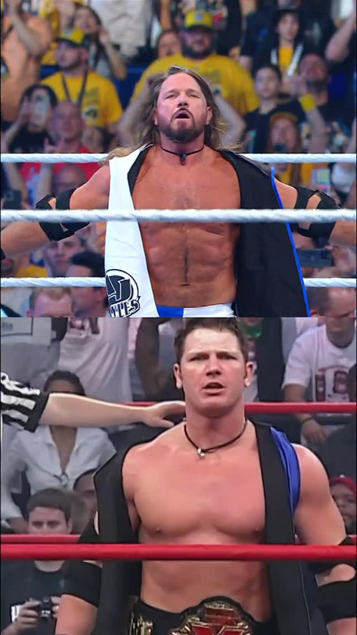 @ajstylesp1 took it back to his @tnawrestling days at #WWECrownJewel! 🙌

Relive #WWECrownJewel on the @espn App!