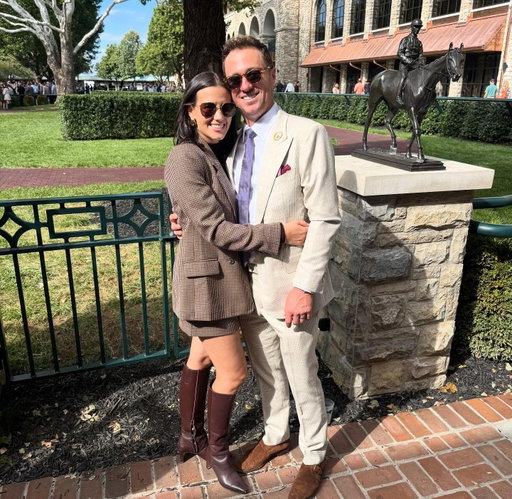 Perfect weather at the horse track with the day 1 friends… hard to beat! So great being back home and had an incredible time @keeneland