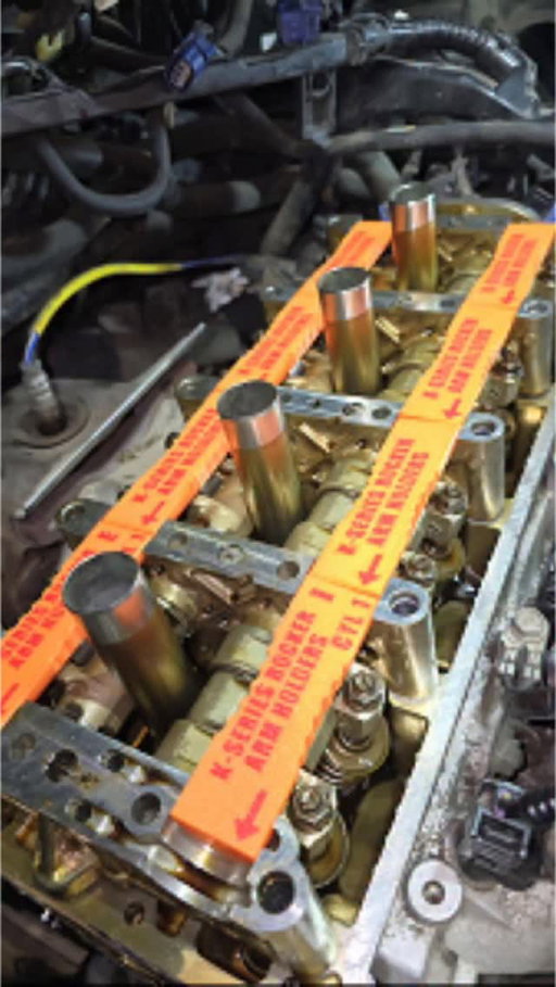 K-Series rocker arm holders. Keeps all the rocker arms together for ease of removal and install. Also holds the bridge together as one pice. Works on 1, 2, & 3 lobe rockers.
.
.
.
.
#honda #hondatech #specialtools #automotive #3dprinting #acura #servicetools #hondatechnician #k20 #k24 #rockerarm #customtools #acuratech #camshaft