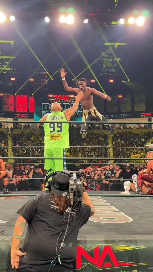 BDE just made his TNA debut 🥹🔥 So proud of our brother