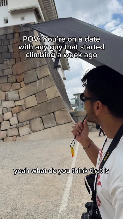 On belay, it’s something us climbers say 🧗🏽‍♂️