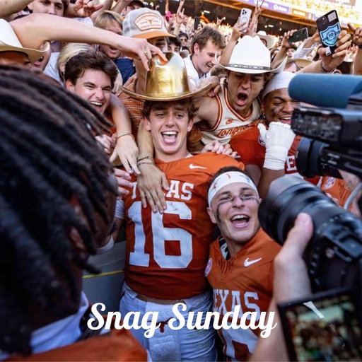We’re ranked again. OU still sucks. ACL closed out. What a weekend Longhorns. Let’s unwind by ordering some goodies on Snag👻 #txou #longhorns #utaustin #hookem #ousucks #archmanning #acl #austin #texas