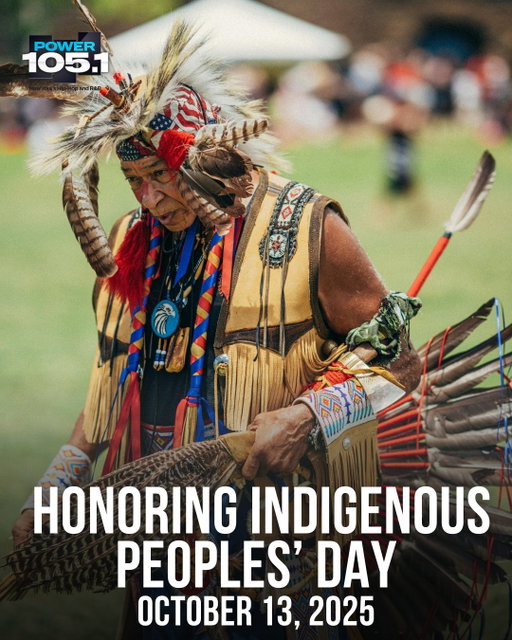 🌎✨ Happy Indigenous Peoples’ Day ✨🌎

Today we honor the rich history, resilience, and culture of the First Nations and Indigenous peoples who were the original stewards of this land long before colonization. This day is a time to celebrate their contributions, traditions, and strength, while also recognizing the injustices they’ve endured and continue to fight against.

 Indigenous Peoples’ Day was first officially recognized in 1992 in Berkeley, California, as a way to reclaim the narrative and celebrate Indigenous heritage instead of glorifying colonialism. Since then, it’s been adopted across the U.S. with New York City joining in recent years to honor Native communities and their lasting impact on our nation.

Let’s take today to reflect, learn, and uplift Indigenous voices every day  not just today. 🪶❤️ @iheartradio