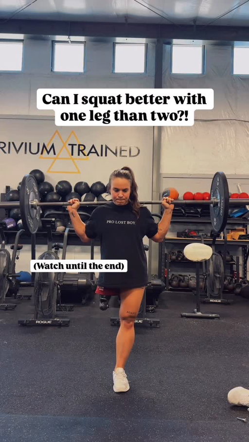 Brett was the real MVP of this video for helping me get the bar from the floor to my back. I did this away from the squat rack for demo purposes. 😅